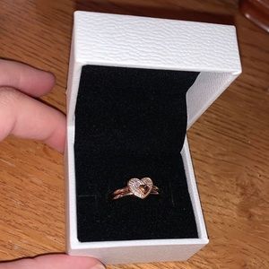 Pandora “heart puzzle pieces” ring
